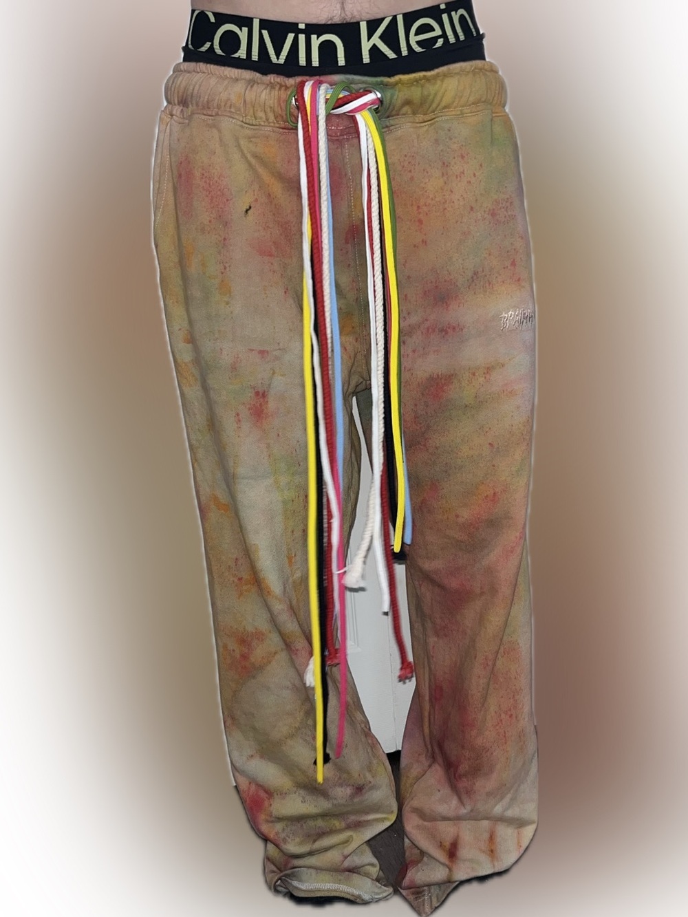 NWOT tie dye French terry size large  brainwashed brand streetwear joggers new 🆕